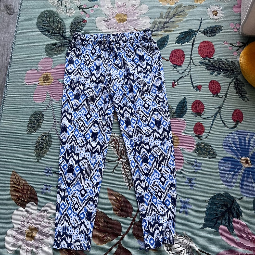 Lilly Pulitzer Geometric Print Pants super soft